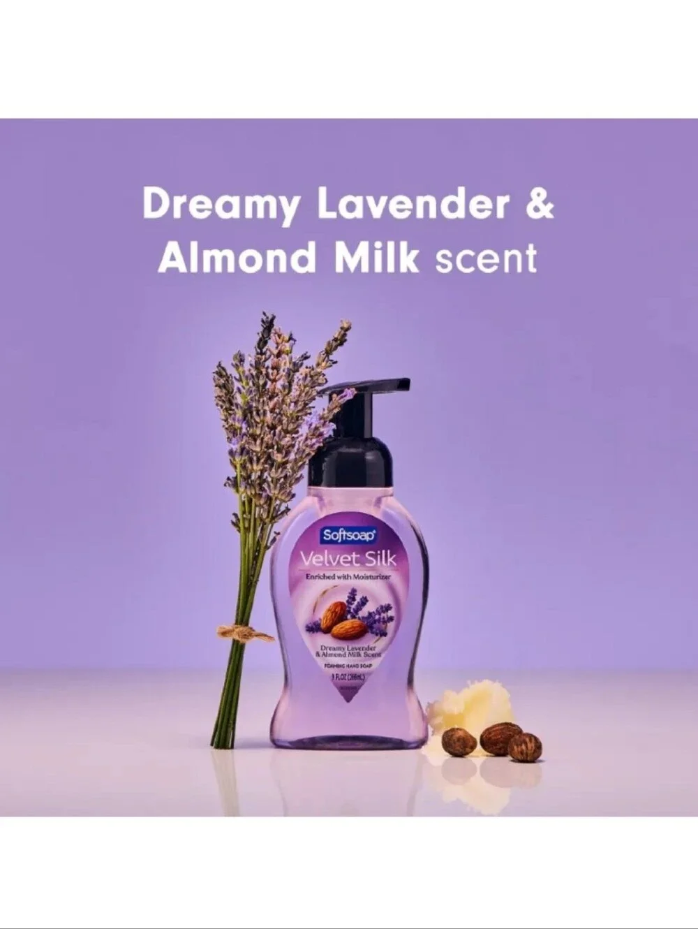 🔮3/$15 Softsoap Velvet Silk Foaming Hand Soap Dreamy Lavender & Almond Milk